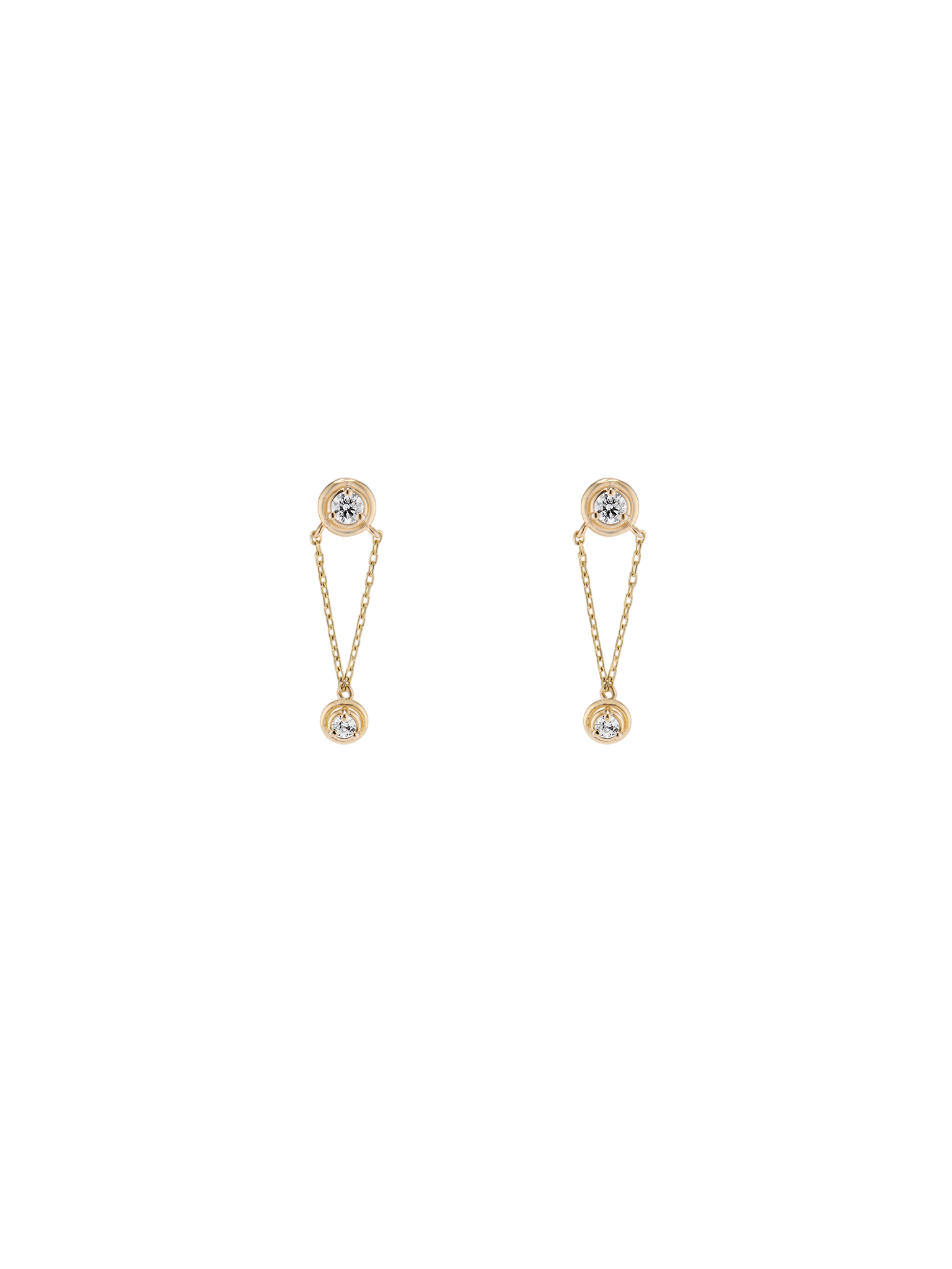 Star align earrings